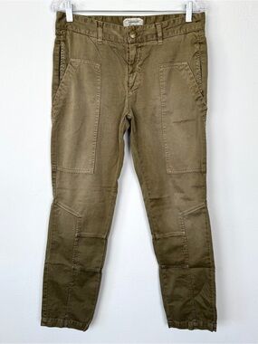 Current Elliott Size 27 Olive Green Commando Trouser Cargo Pants